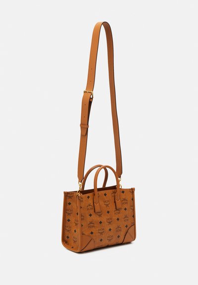 MCM MUNCHEN TOTE SMALL - Shopper - cognac