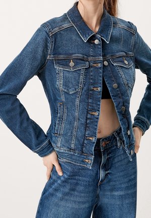 Denim jacket - stone blue denim