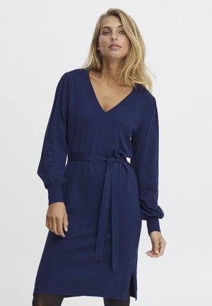 FRBLUME - Robe pull - medieval blue