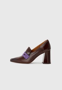 Chie Mihara LOHAN - Decolleté - castaño/linda purple/sucre choco