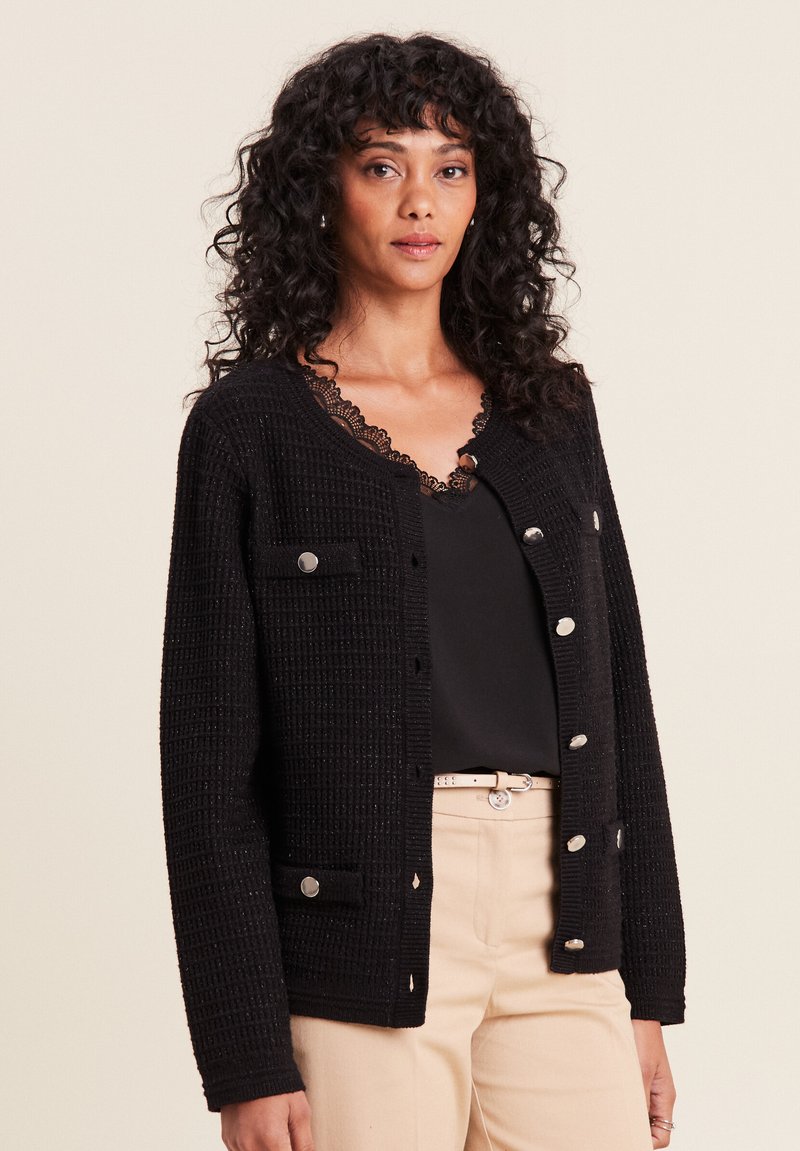 Breal LANGÄRMELIGE  - Cardigan - noir