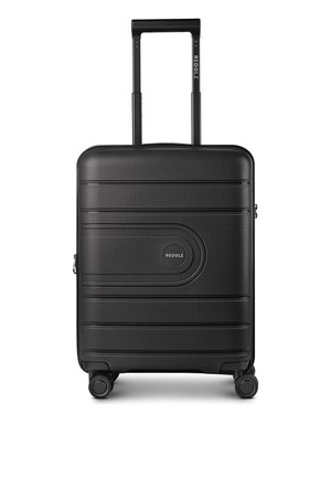 Redolz ESSENTIALS 11 4 ROLLEN KABINENTROLLEY 55 CM MIT DEHNFALTE UNISEX - Trolley - black