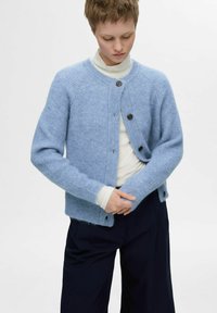 Selected Femme SLFLULU CARDIGAN - Jopica - endless sky