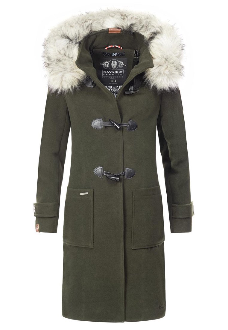 Navahoo OKSANA - Vinterkåpe / -frakk - green