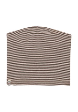 Superdry & Co, SUPERDRY ATHLETIC ESSENTIALS STRIPE JERSEY BANDEAU TOP.. - Top - chestnut brown stripe