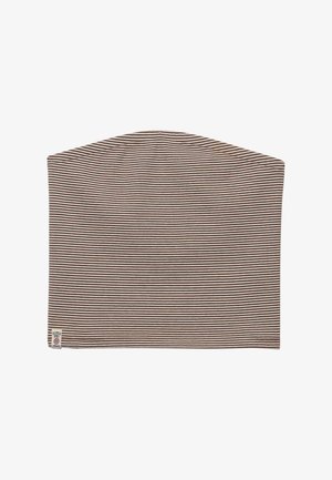 Superdry & Co, SUPERDRY ATHLETIC ESSENTIALS STRIPE JERSEY BANDEAU TOP.. - Top - chestnut brown stripe