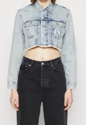 Cowboyjakker - light-blue denim