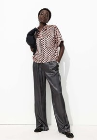 Promod Pantalon classique - gris foncé