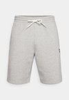 IDENTITY SMALL LOGO SHORT - Sporta šorti - medium grey heather/vector red