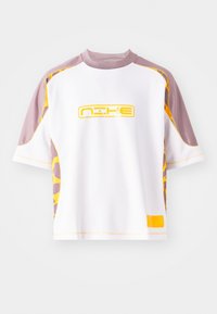 UNISEX - T-shirt imprimé - white/taupe grey/sundial
