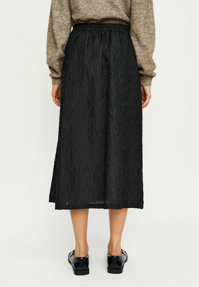 Soft Rebels ADI MIDI A-line skirt black