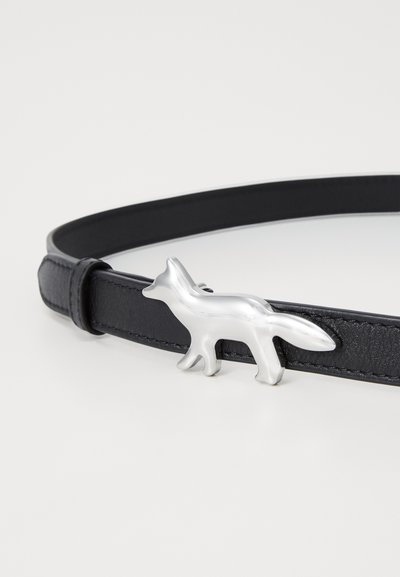 Maison Kitsuné BABY FOX BELT UNISEX - Pas - black