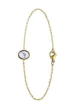 NATURAL  - Armband - gold white