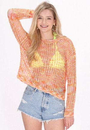 IZIA IZIA SWEATER - Neule - orange multicolor