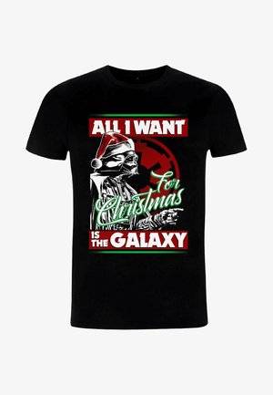 Henry Tiger STAR WARS: CLASSIC VADER XMAS GALAXY UNISEX - T-shirt z nadrukiem