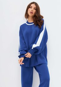 Cesare Gaspari JOGGER SET - Trainingsbroek - blue