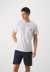 Fila - MAN - Pyjama - white/blue Pienoiskuva 1