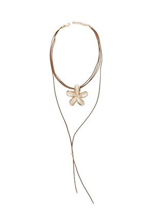 Stradivarius Necklace - beige