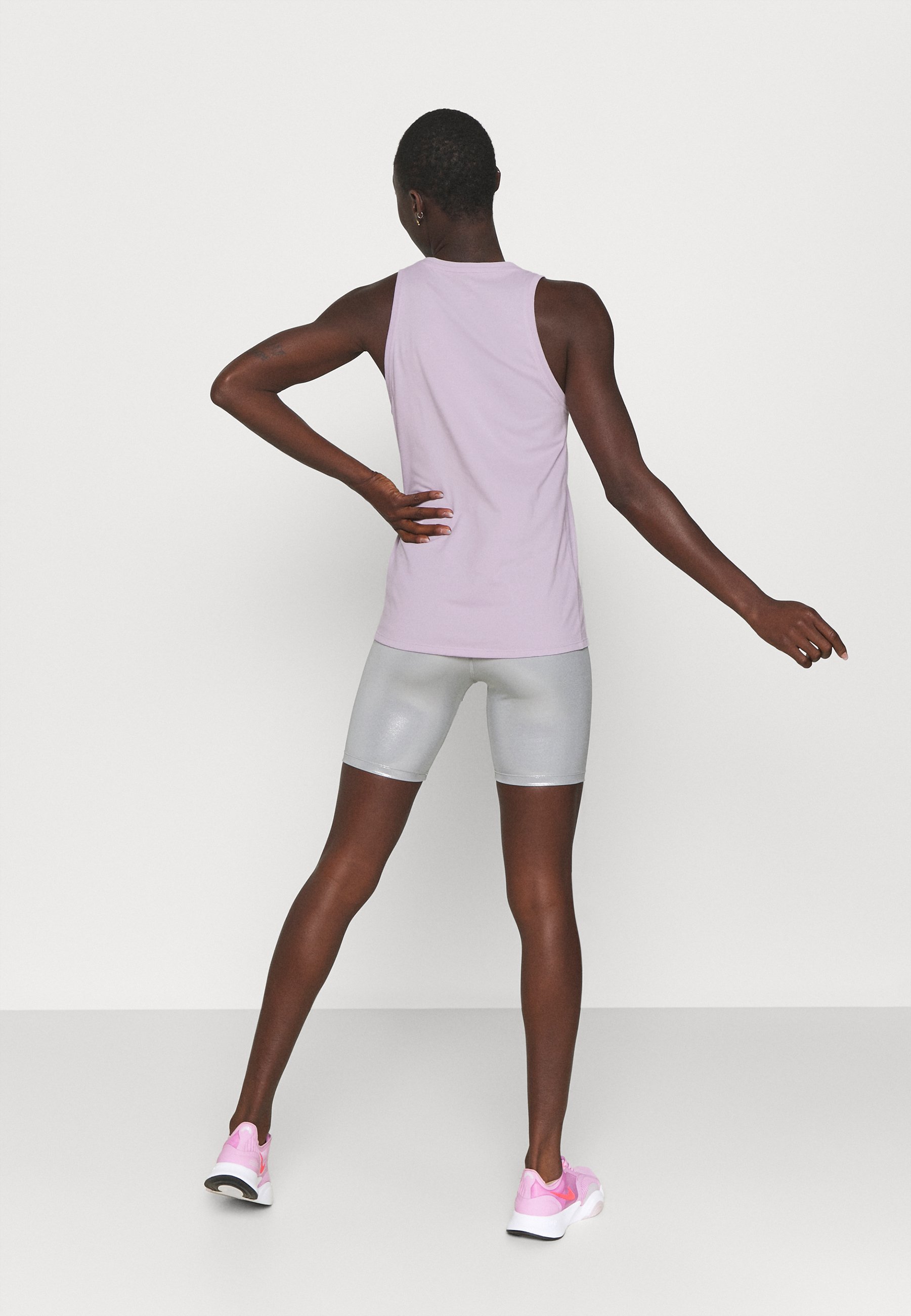 Nike Performance DRY TANK ICON CLASH - Top - iced lilac/pink - Zalando.de