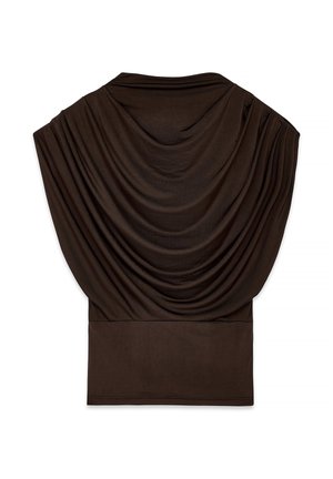 NA-KD, DRAPED  - Débardeur - brown