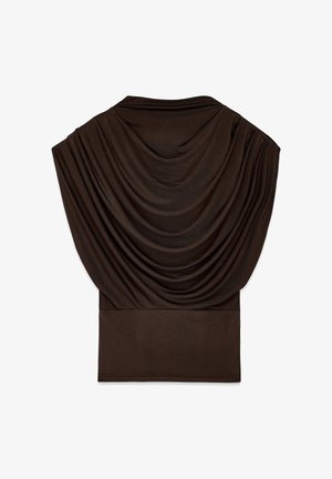 NA-KD, DRAPED - Débardeur - brown