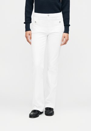 Tommy Hilfiger, MID RISE BOOTCUT WHITE JEANS - Παντελόνι - optic white