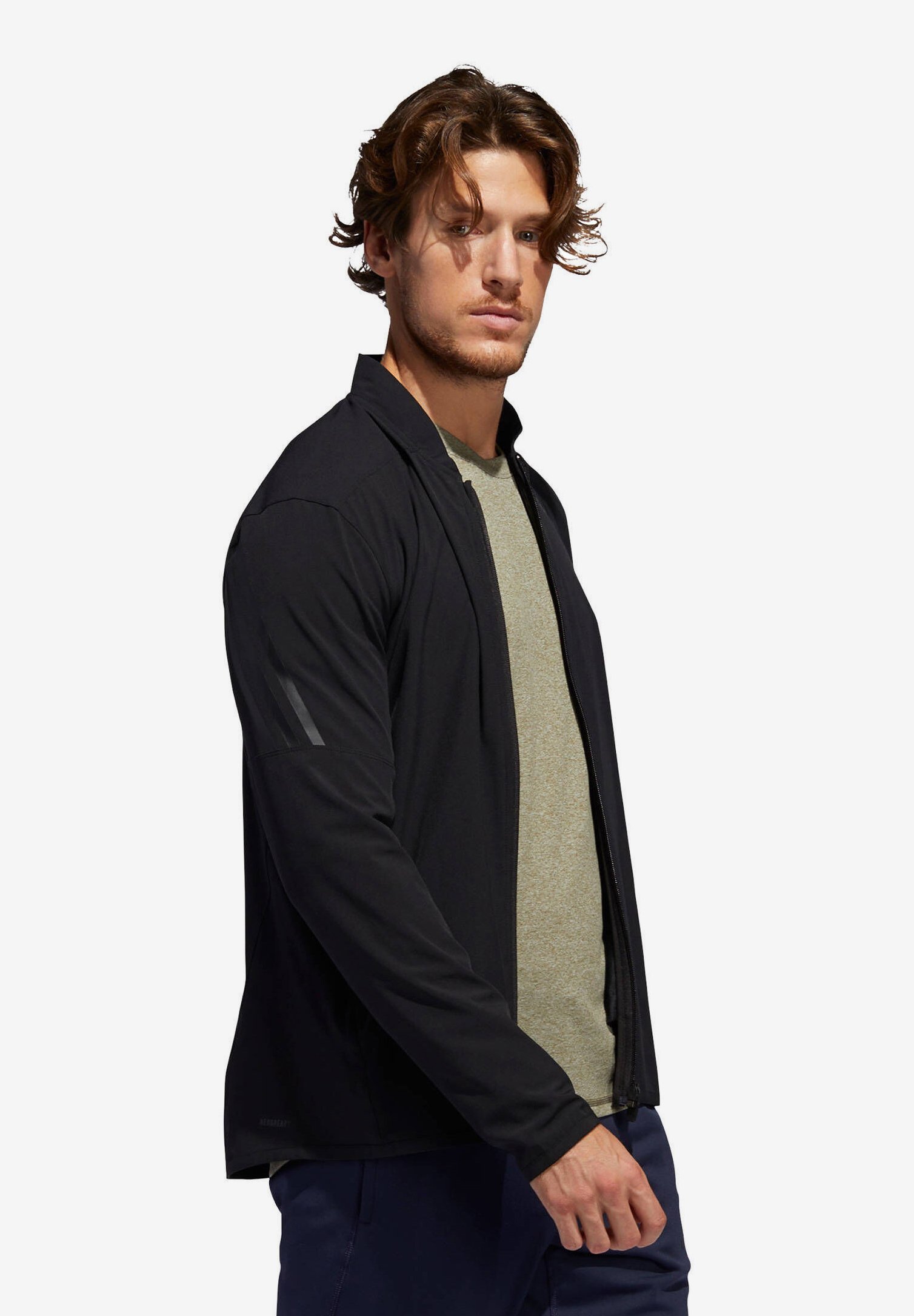 adidas Performance AERO 3S Trainingsjacke blackschwarz Sport adidas performance AERO 3S JKT Trainingsjacke Herren