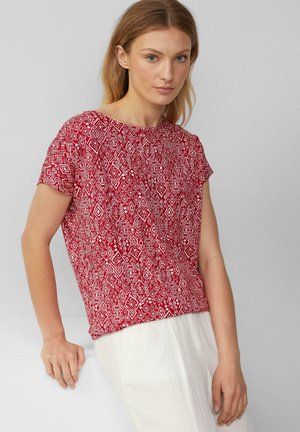 Blouse - mohnrot