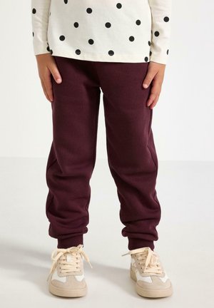 Lindex, LINDEX JOGGERS WITH BRUSHED INSIDE LINDEX UNISEX - Træningsbukser - dark lilac