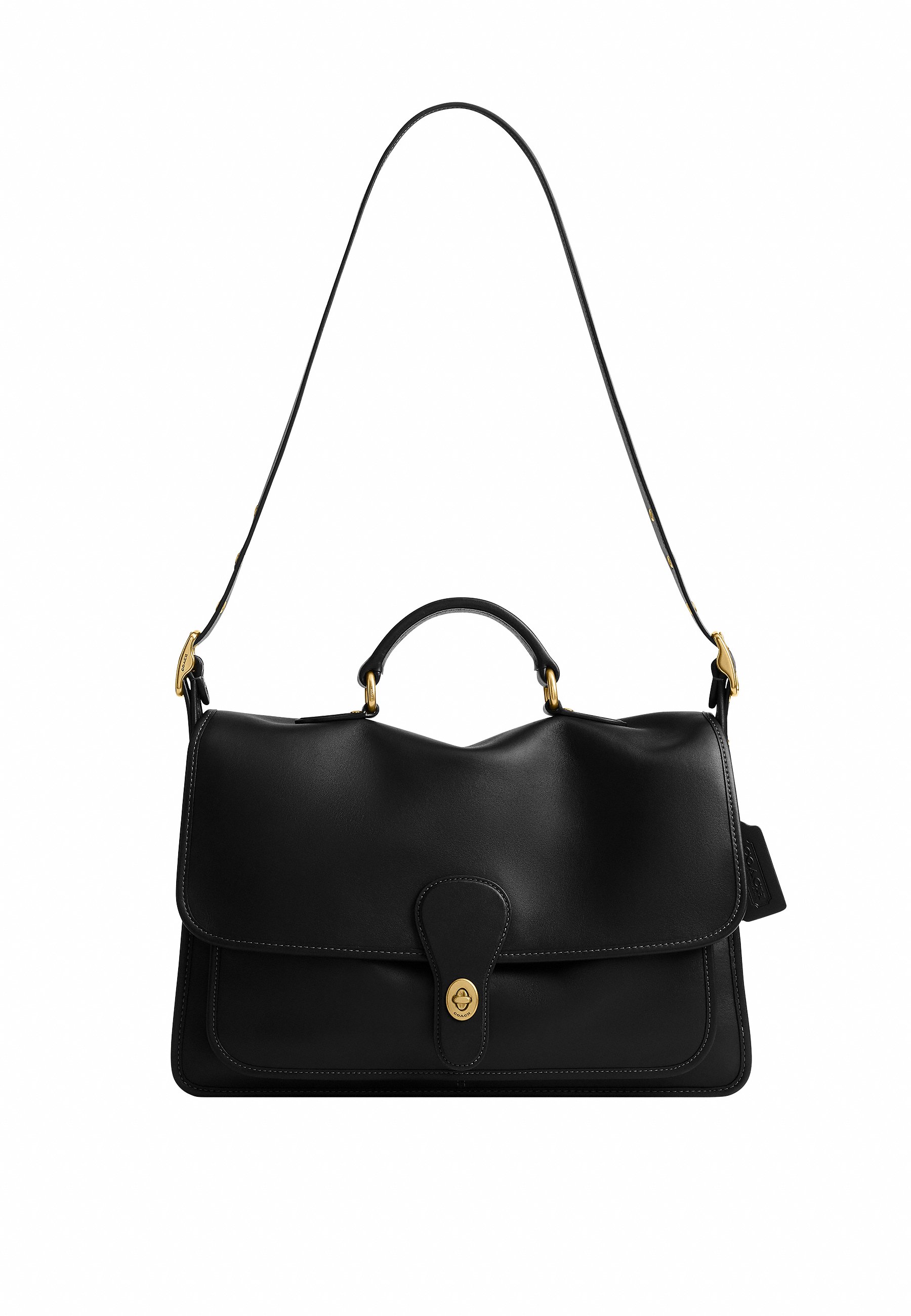 COACH METROPOLITAN MESSENGER BAG . - Aktetas - b black/zwart