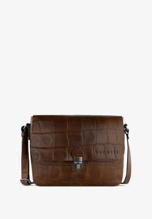 bugatti NEVIO - Schoudertas - cognac