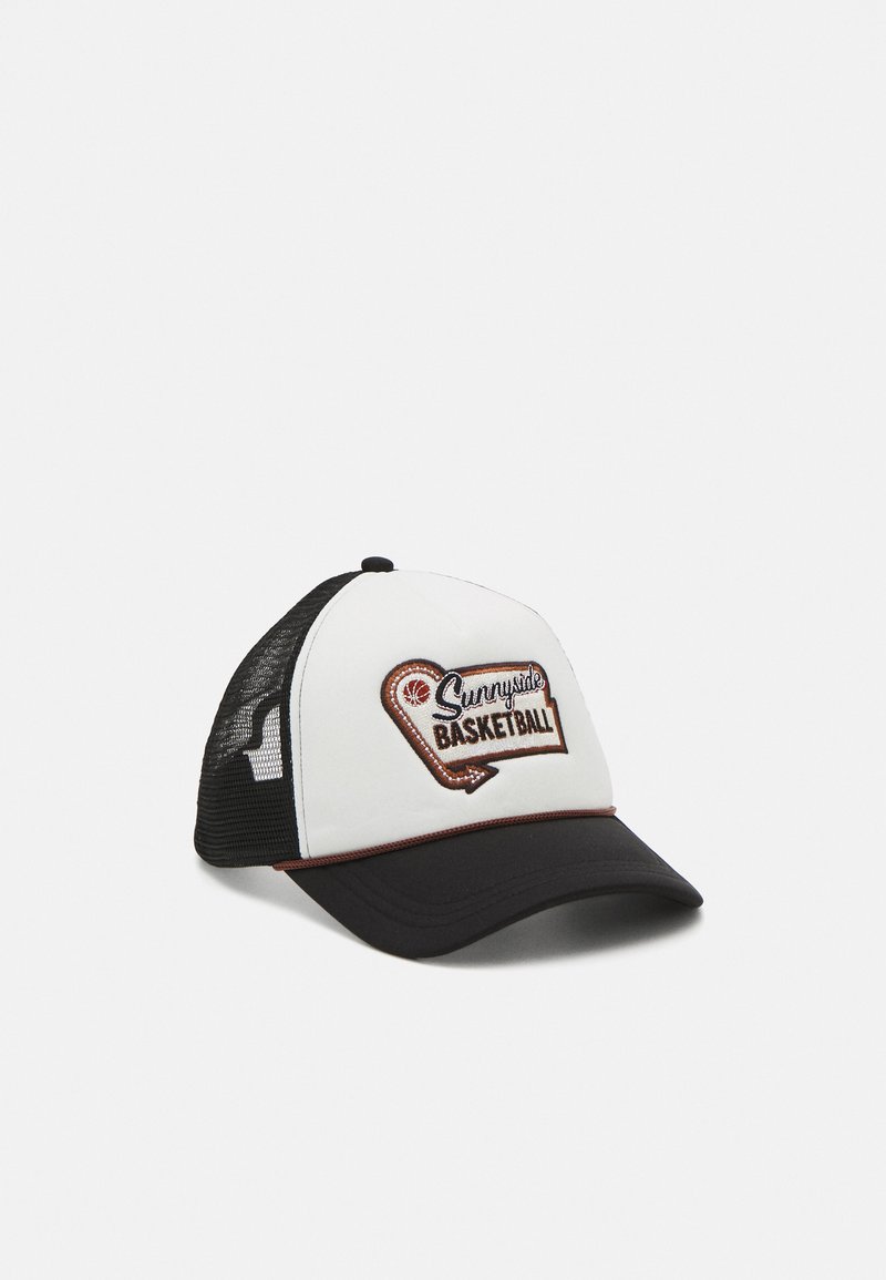 Les Deux ROUTE FOAM TRUCKER - Caps - black/light ivory/sort - Zalando.dk