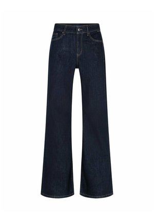 Red button, RB BRIELLE-F - Wide leg - blue