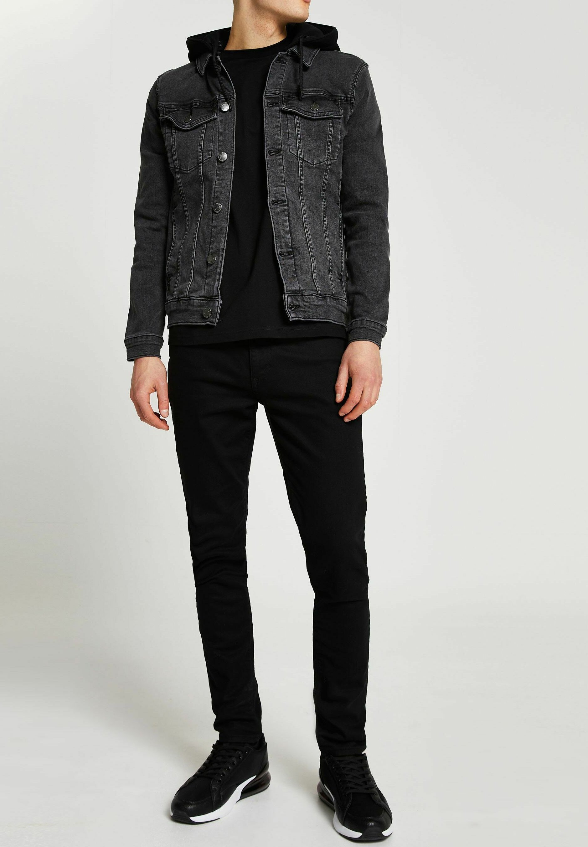 River Island Denim jacket - black 