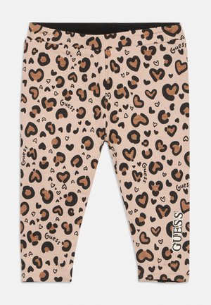 BABY REVERSIBLE LEGGINGS - Legging (type pantalon) - baby leopard beige c