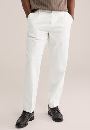 WE Fashion Hlače chino - off-white