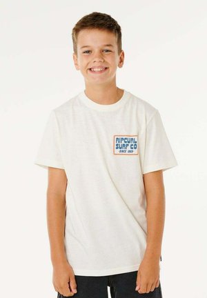 À MANCHES PACIFIC RINSE SUNRISE  - T-shirt imprimé - bone