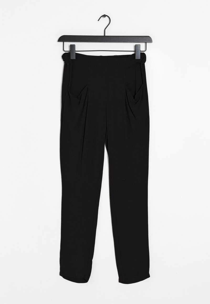 Mango Pantalon classique - black