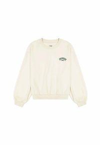 Wrangler OVERSIZED SWEAT - Sweatshirt - vintage white