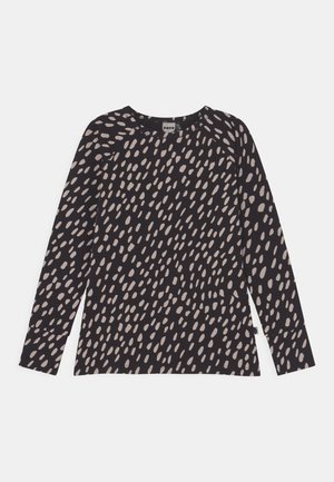 FOLD UNISEX - Long sleeved top - black