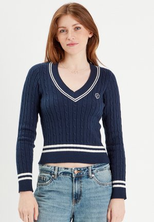 Cache Cache LANGER ÄRMEL - Jumper - bleu marine