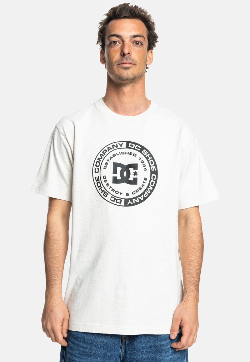 DC Shoes - T-Shirt print - snow heather, Vergrößern