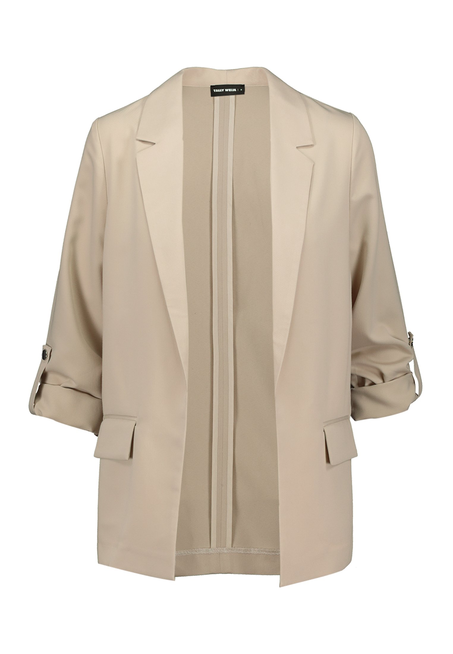 TALLY WEiJL BASIC - Halflange jas - beige/Beige - Zalando.nl