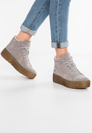 Boots à talons - light grey