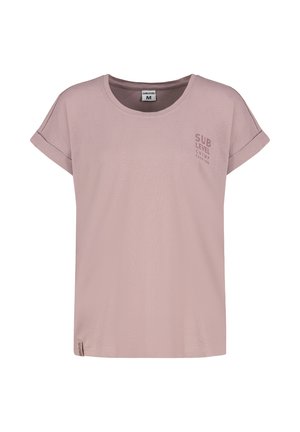 Print T-shirt - rosa