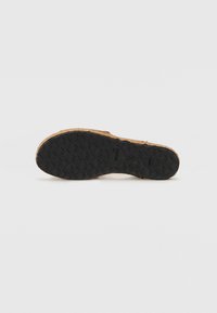 Love Moschino LOVE ROPE - Espadrile - natural/black
