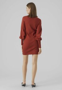 Vero Moda Enostavna obleka - red ochre