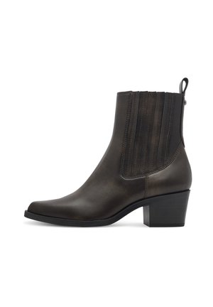 Tamaris Cowboy/biker ankle boot - cigar