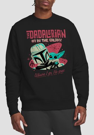 DAD RETRO DADALORIAN WHERE I GO - Sweatshirt - black