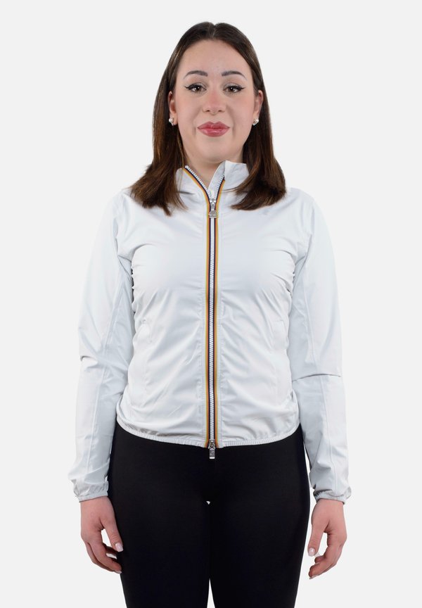STRETCH DOT - Light jacket - bianco